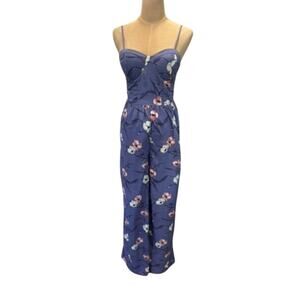 "BAND OF GYPSIES" 1 Piece Pant Jumpsuit SZ S Babydoll Boho Cottage Core Hippie